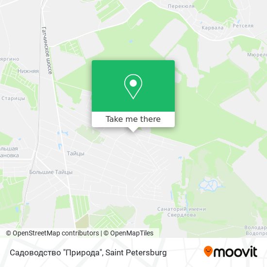 Садоводство "Природа" map