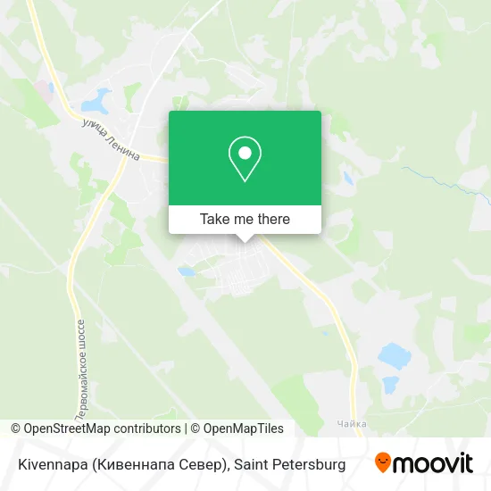 Kivennapa (Кивеннапа Север) map