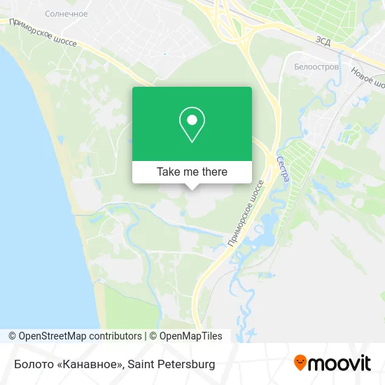 Болото «Канавное» map