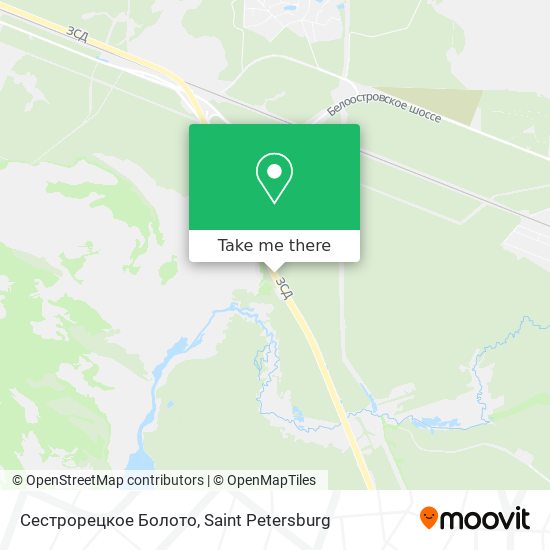 Сестрорецкое Болото map