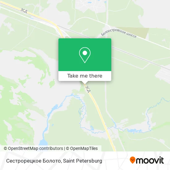 Сестрорецкое Болото map