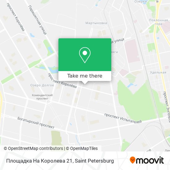 Площадка На Королева 21 map