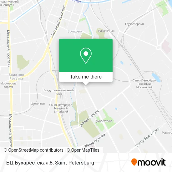 БЦ Бухарестская,8 map