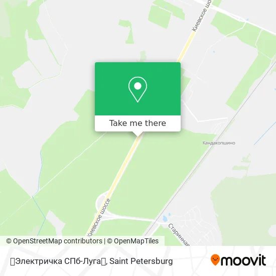 🚂Электричка СПб-Луга🚃 map