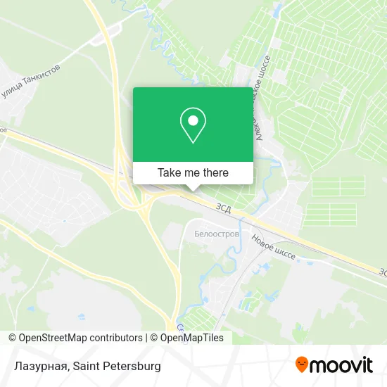 Лазурная map
