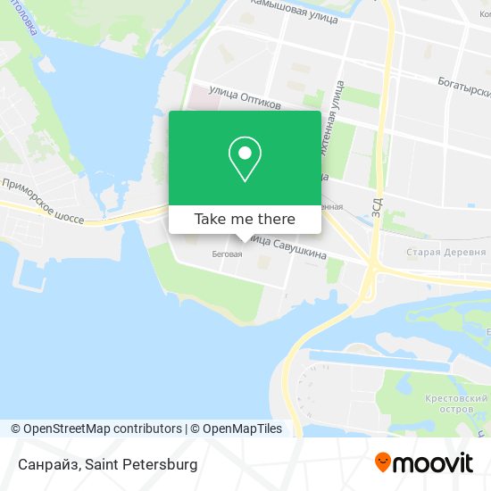 Санрайз map