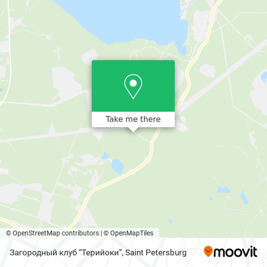 Загородный клуб “Терийоки” map