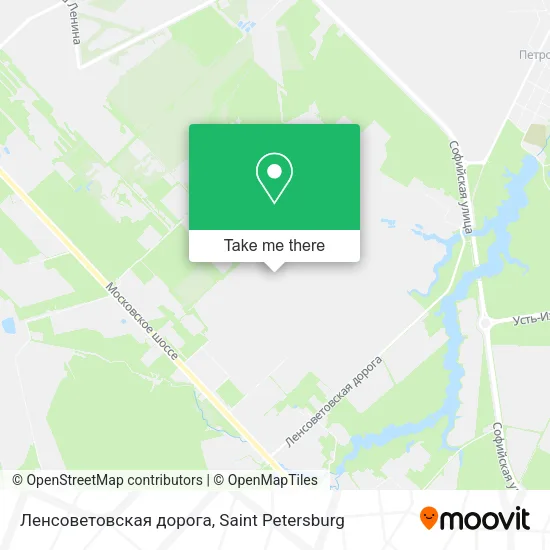 Ленсоветовская дорога map