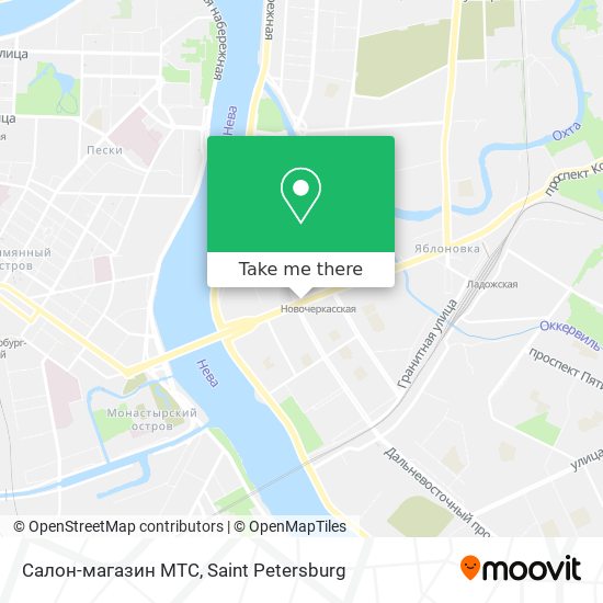Салон-магазин МТС map
