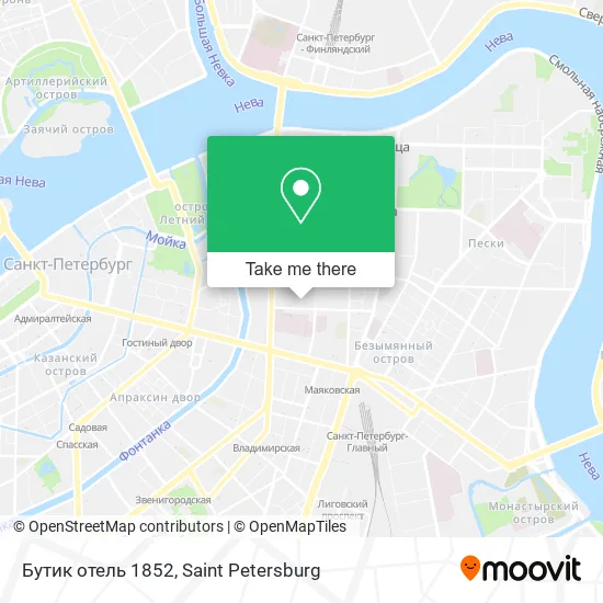 Бутик отель 1852 map