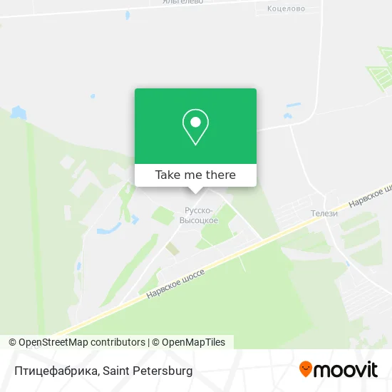 Птицефабрика map