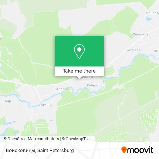 Войсковицы map