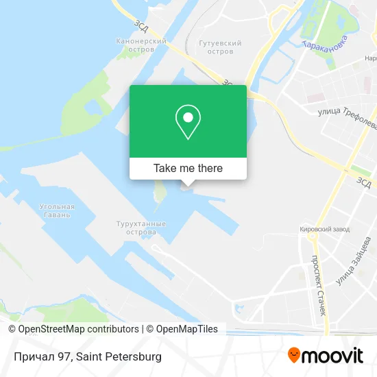 Причал 97 map