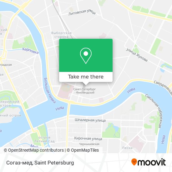 Согаз-мед map