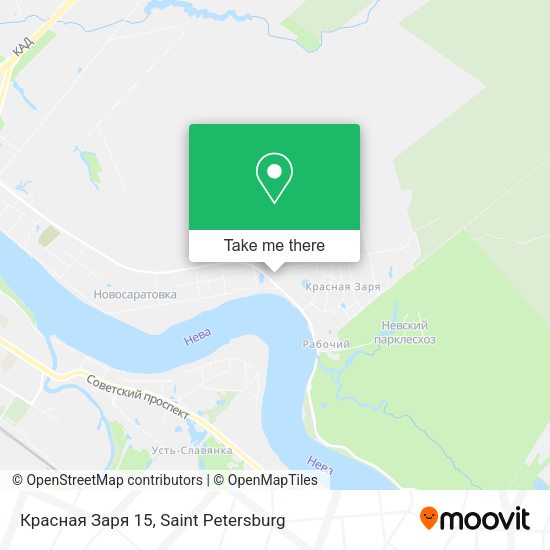 Красная Заря 15 map