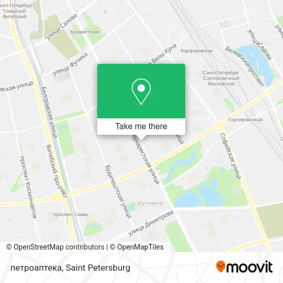 петроаптека map