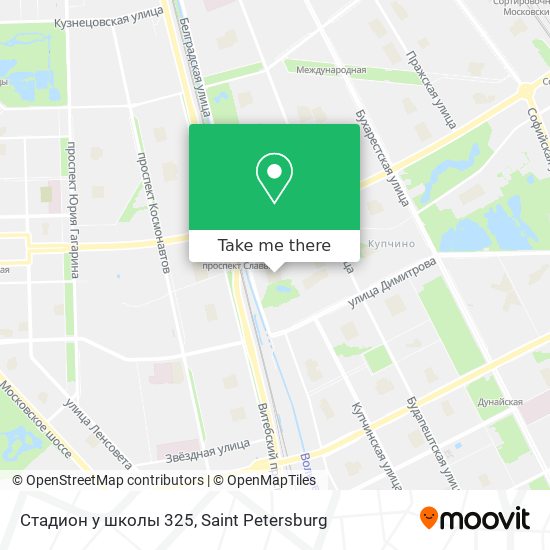 Стадион у школы 325 map