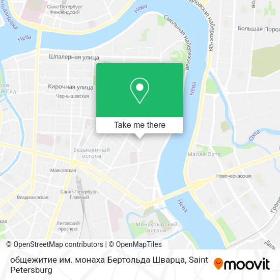 общежитие им. монаха Бертольда Шварца map