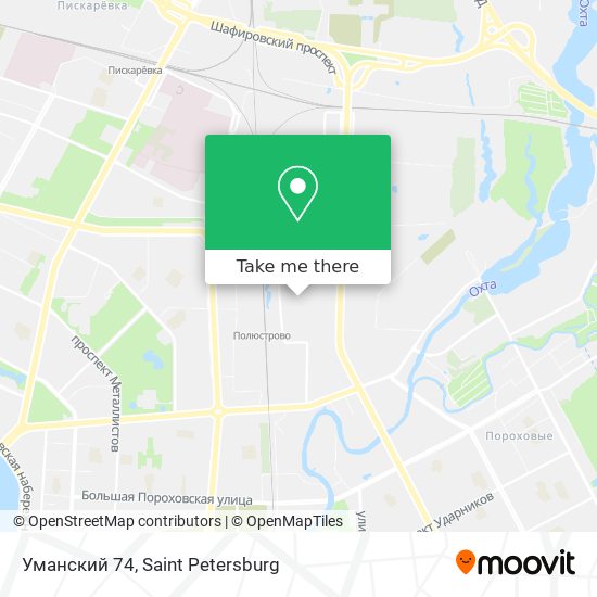 Уманский 74 map