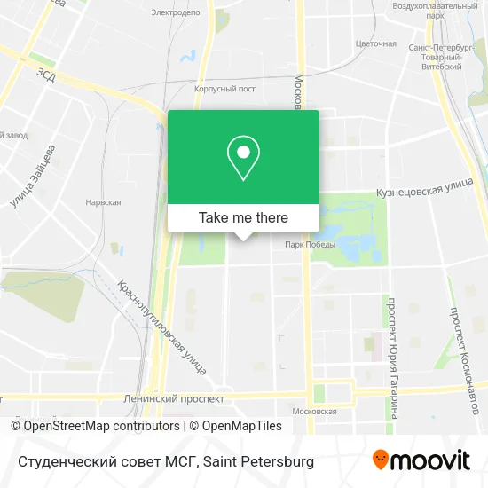 Студенческий совет МСГ map