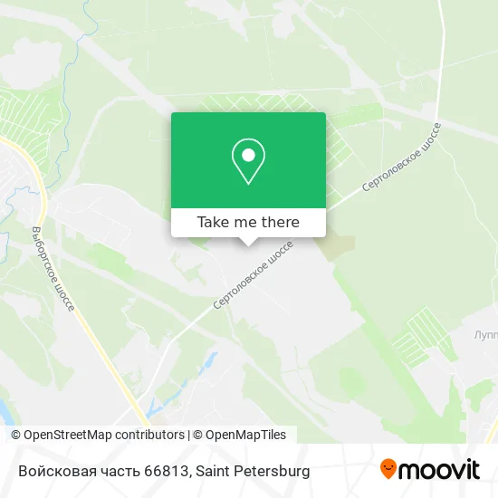 Войсковая часть 66813 map