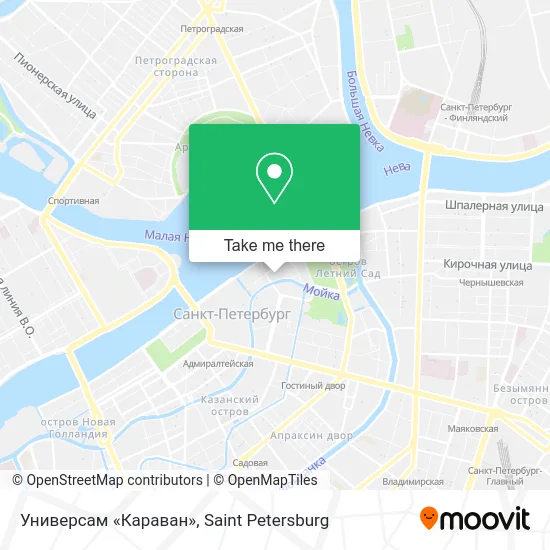 Универсам «Караван» map