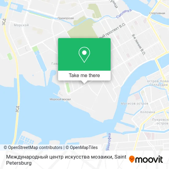 Международный центр искусства мозаики map