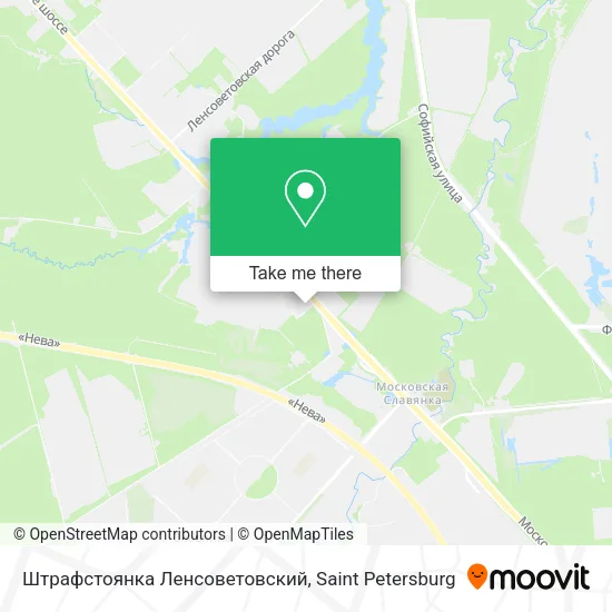 Штрафстоянка Ленсоветовский map