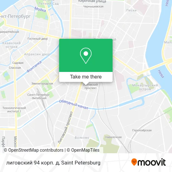 лиговский 94 корп. д map