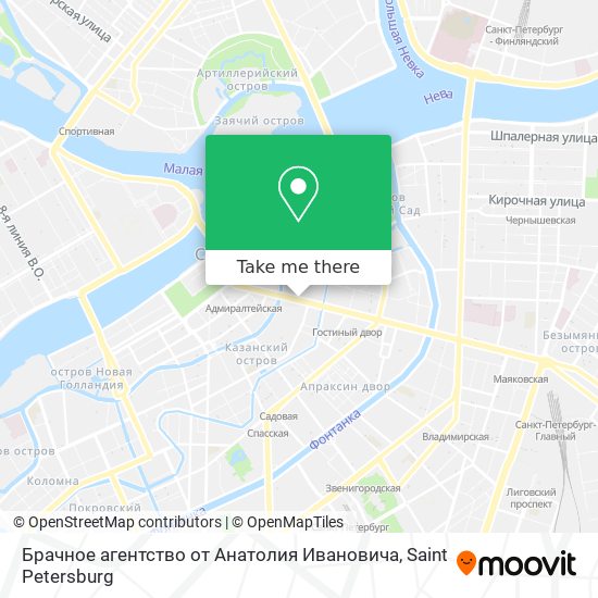 Брачное агентство от Анатолия Ивановича map