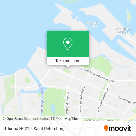 Школа № 219 map