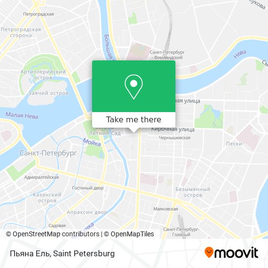 Пьяна Ель map