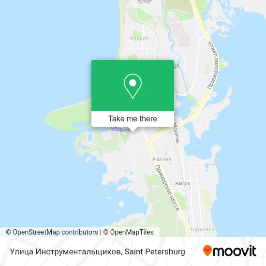 Улица Инструментальщиков map