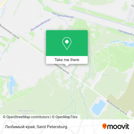 Любимый край map
