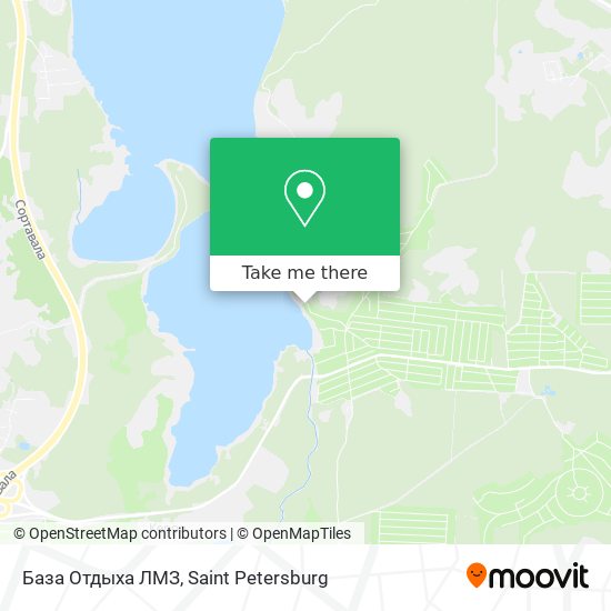 База Отдыха ЛМЗ map