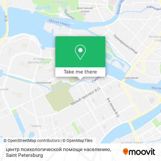центр психологической помощи населению map