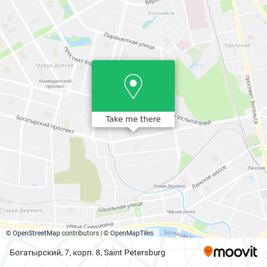 Богатырский, 7, корп. 8 map
