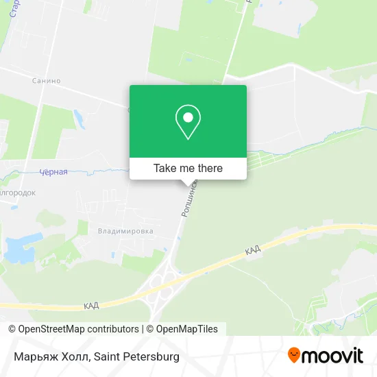 Марьяж Холл map