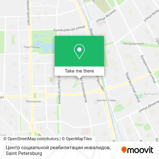 Центр социальной реабилитации инвалидов map