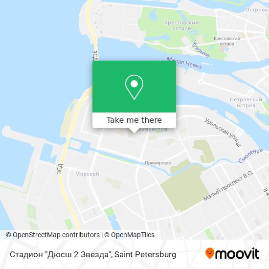 Стадион "Дюсш 2 Звезда" map