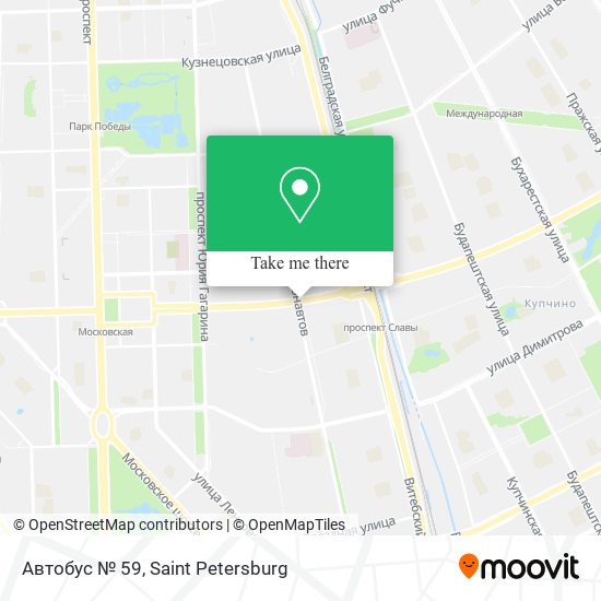 Автобус № 59 map