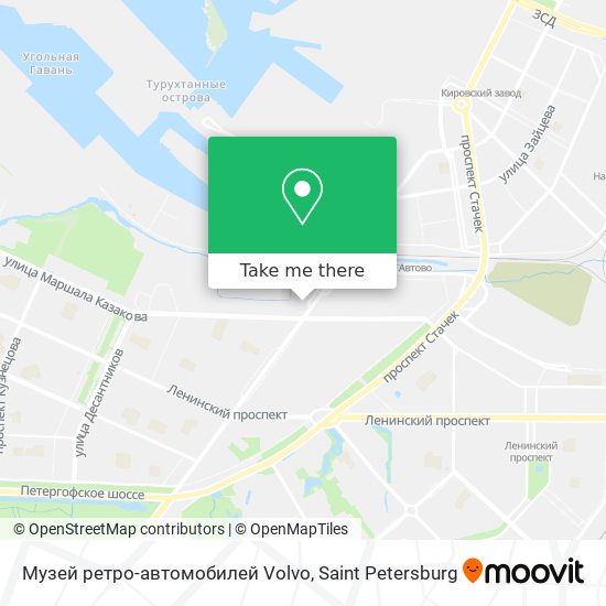 Музей ретро-автомобилей Volvo map
