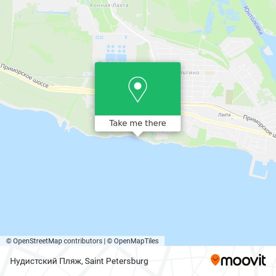 домашний нудизм "" How to get to Нудистский Пляж in Приморский Район by bus or metro?