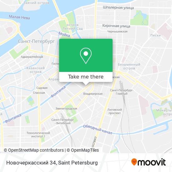 Новочеркасский 34 map