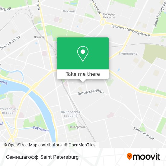 Семишагофф map