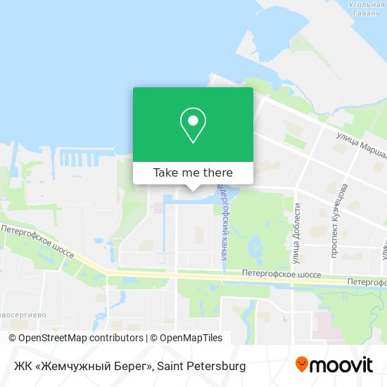 ЖК «Жемчужный Берег» map