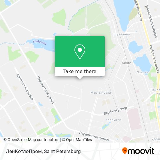 ЛенКотлоПром map