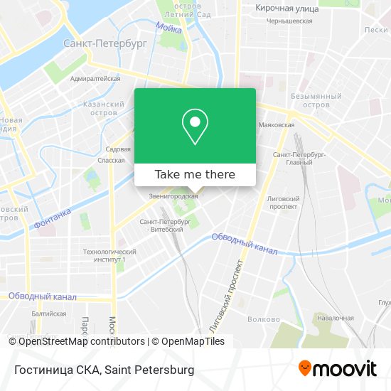 Гостиница СКА map