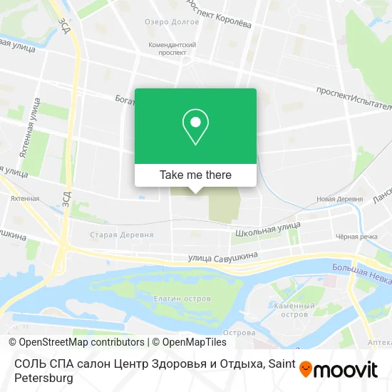 СОЛЬ СПА салон Центр Здоровья и Отдыха map
