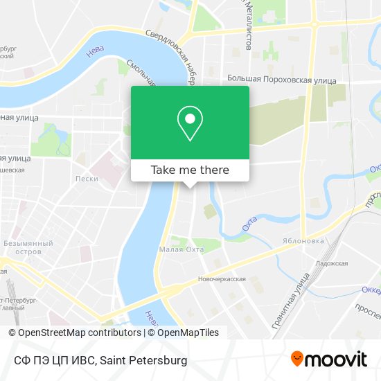 СФ ПЭ ЦП ИВС map